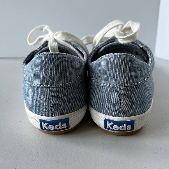 Keds Denim Canvas Sneakers Dream Foam Insole Size US 6 - Picture 5 of 16